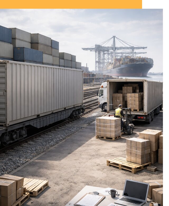 Мультимодальные перевозки грузов по миру от 45797 руб