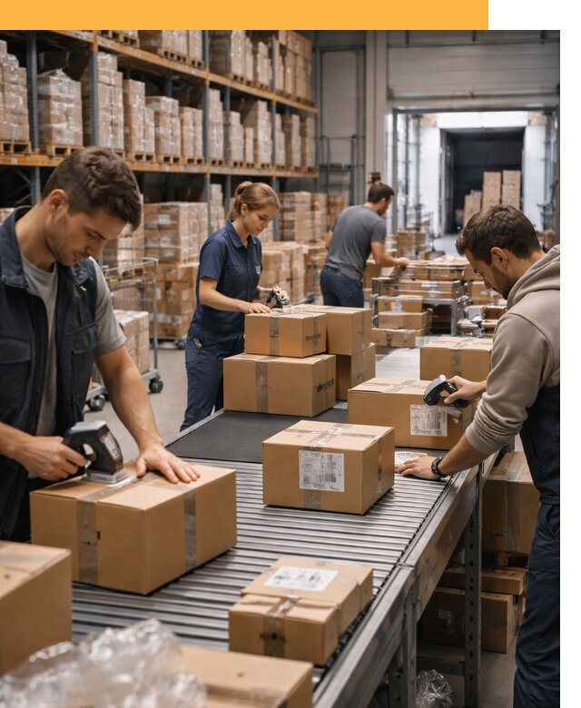 Доставка товаров для маркетплейсов от двери до склада от 7633