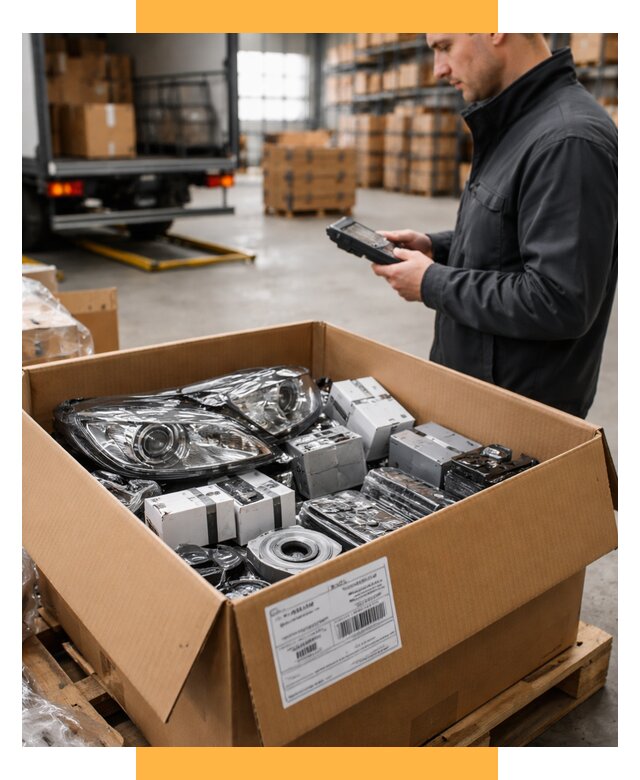 Доставка автозапчастей из Европы под ключ от 12721 р. | СетСервис-Блк