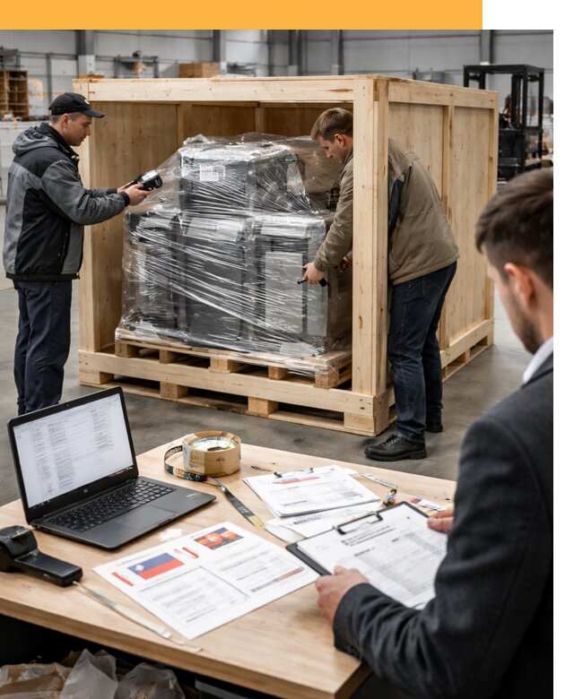 Доставка промышленного оборудования из США от 66151 руб