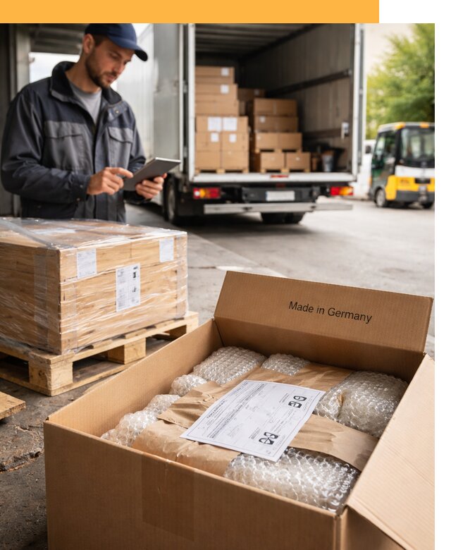 Доставка грузов из Германии от 45797 руб с таможенным оформлением