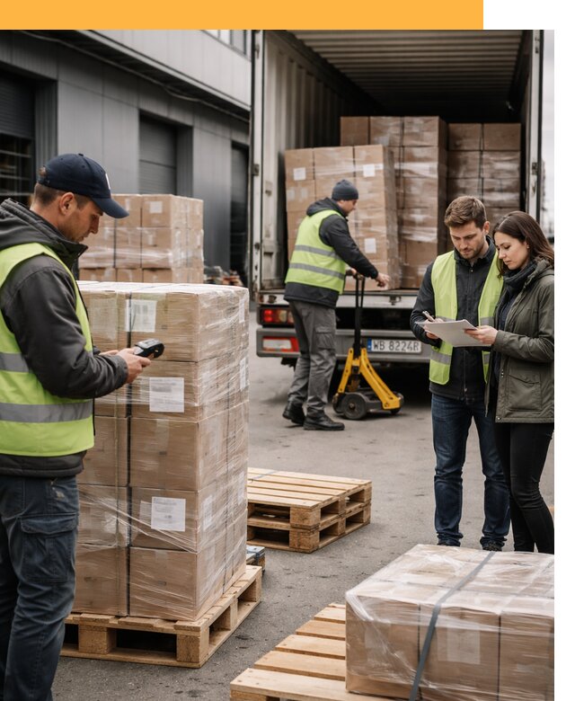 Доставка грузов из Польши: морем, авто и авиа от 7633