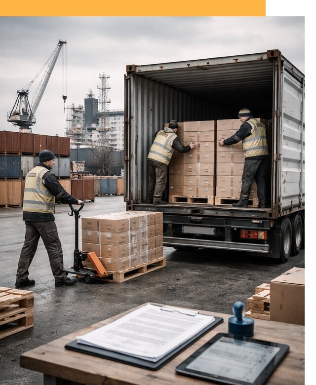 Доставка грузов из Латвии от 25443 руб, морская, авто, авиа