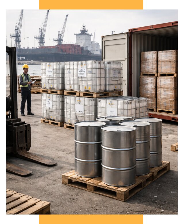 Доставка химического сырья из Индии от 254425 р. | СетСервис-Блк