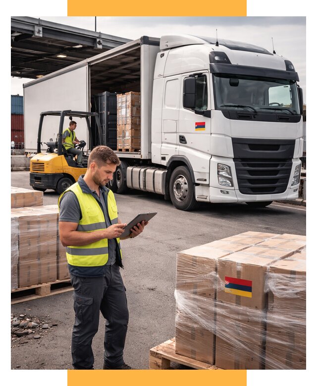 Автоперевозки из Армении от 96682 р. — услуги СетСервис-Блк