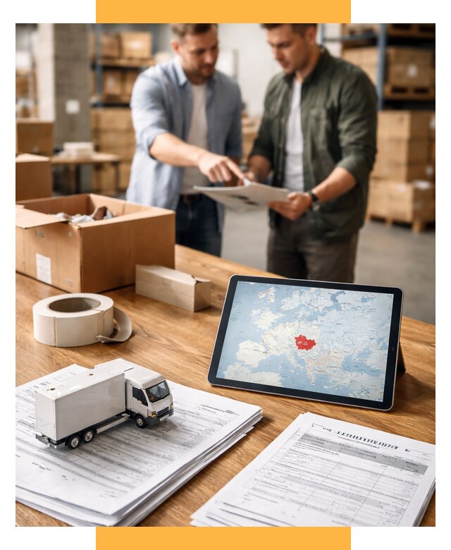 Доставка грузов в Чехию от 35620 р. - логистика СетСервис-Блк