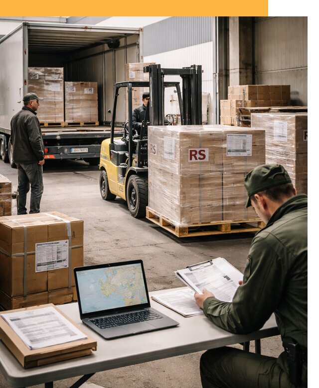 Доставка грузов в Сербию от 45797 руб, международные перевозки