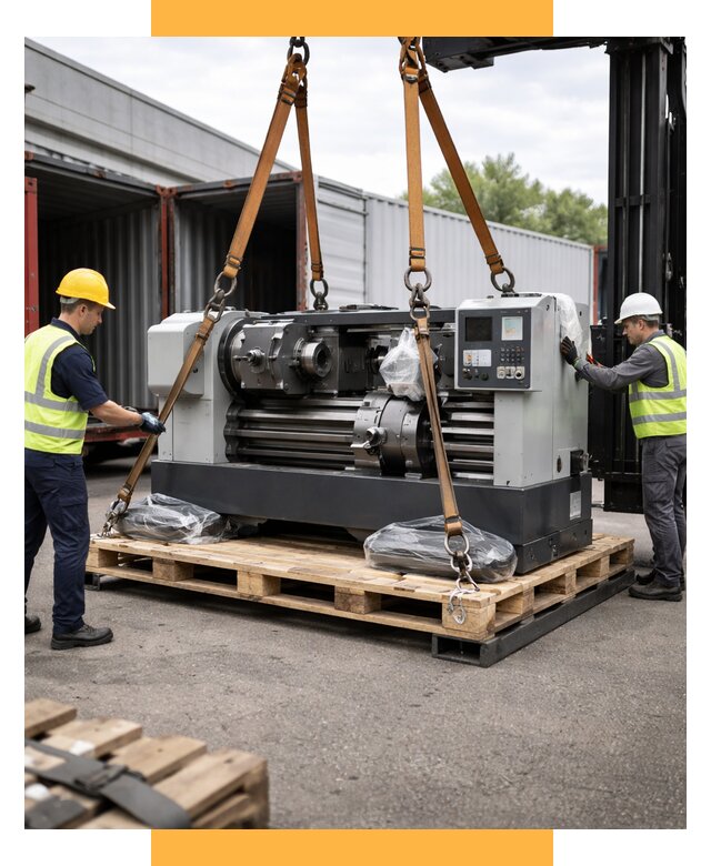 Перевозка станков и таможня от 61062 р. | СетСервис-Блк логистика