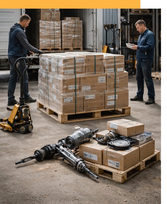 Международная перевозка автозапчастей по миру от 4580 руб