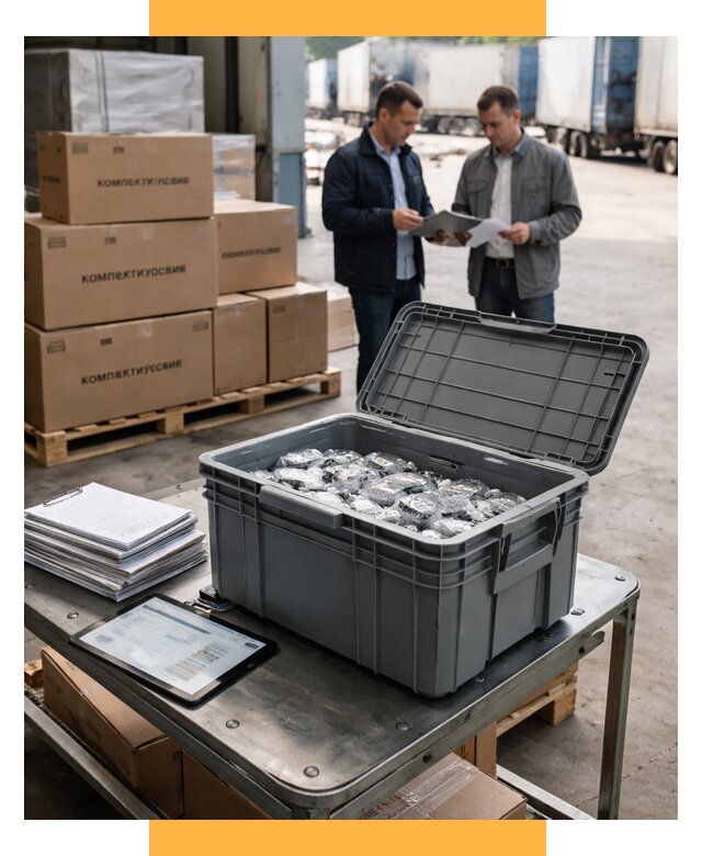 Перевозка комплектующих из Китая от 6615 р. | СетСервис-Блк