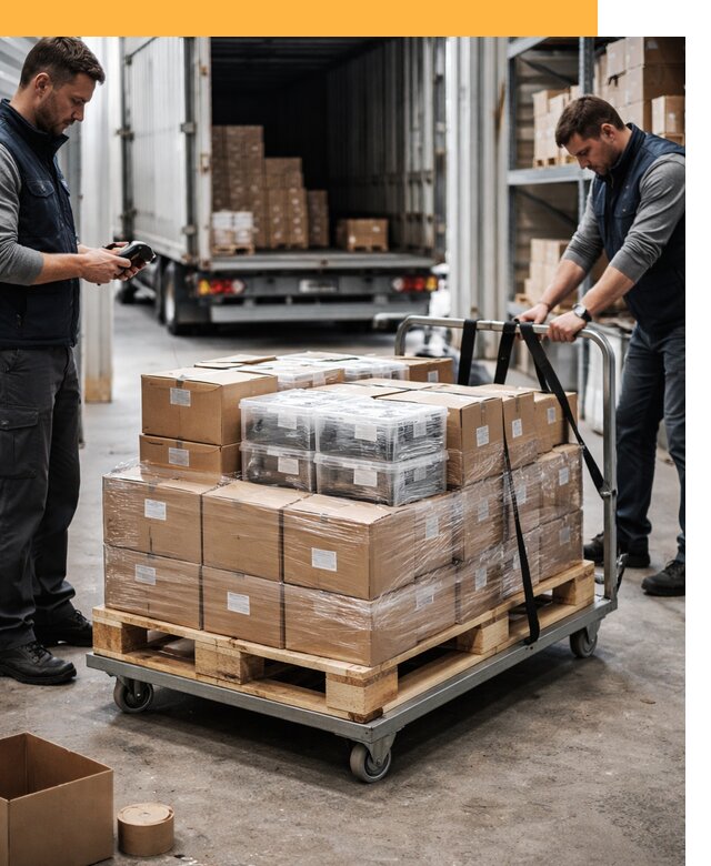 Перевозка комплектующих по миру от 6615 руб с таможней