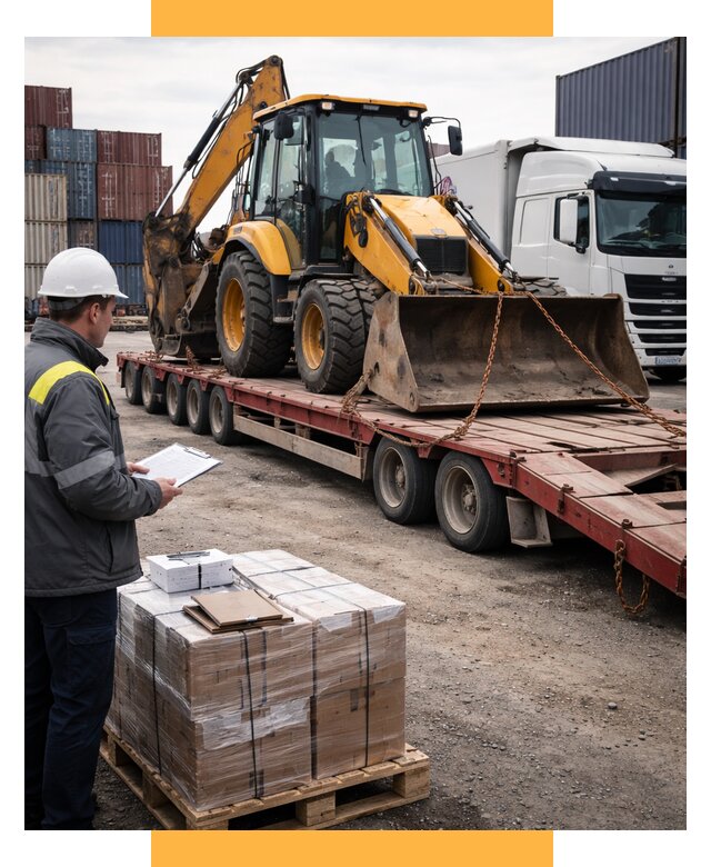 Международная перевозка спецтехники от 45797 р., СетСервис-Блк