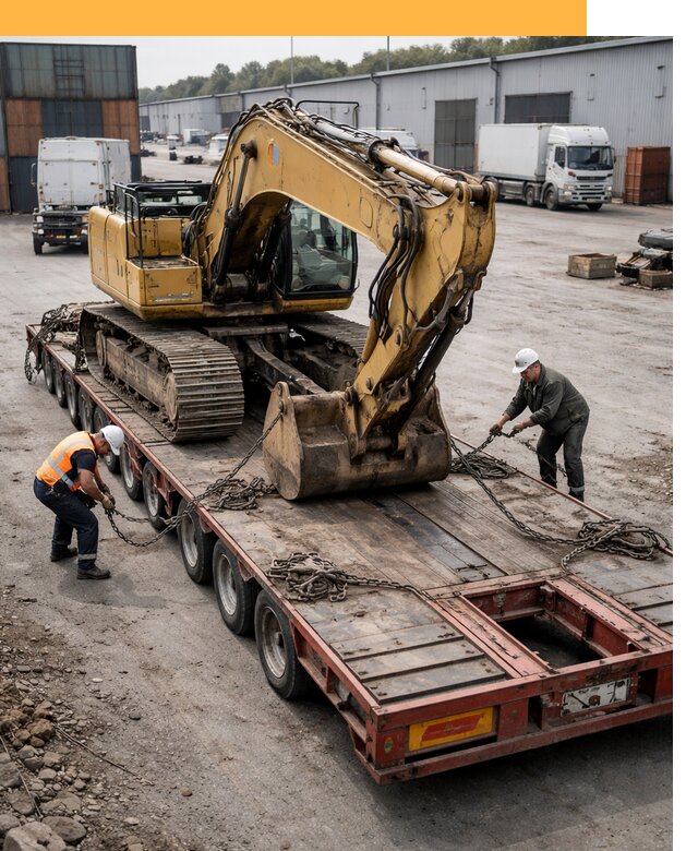 Перевозка спецтехники по России и миру от 45797 руб