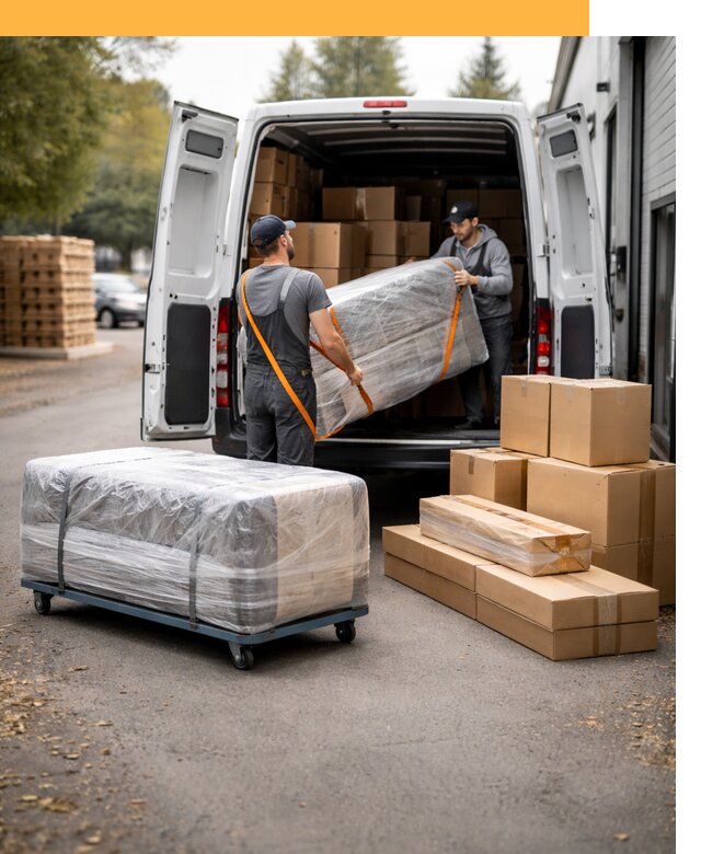 Перевозка мебели по России и за рубеж с таможней от 7633