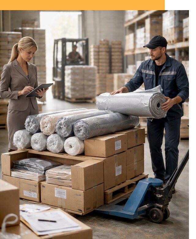 Перевозка текстиля по миру от 15266 руб. с таможней и страхованием