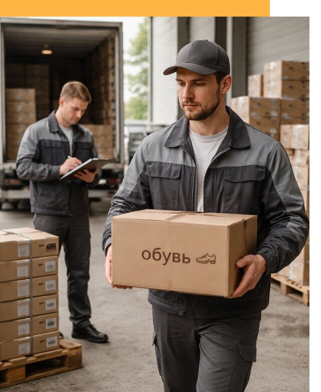 Международная перевозка обуви с таможенным оформлением от 4580