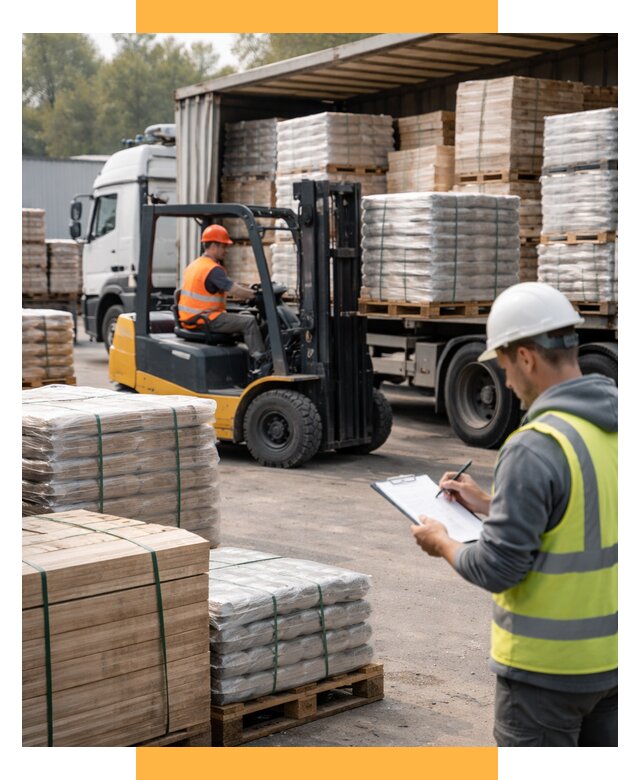 Перевозка строительных материалов от 5597 р. | СетСервис-Блк