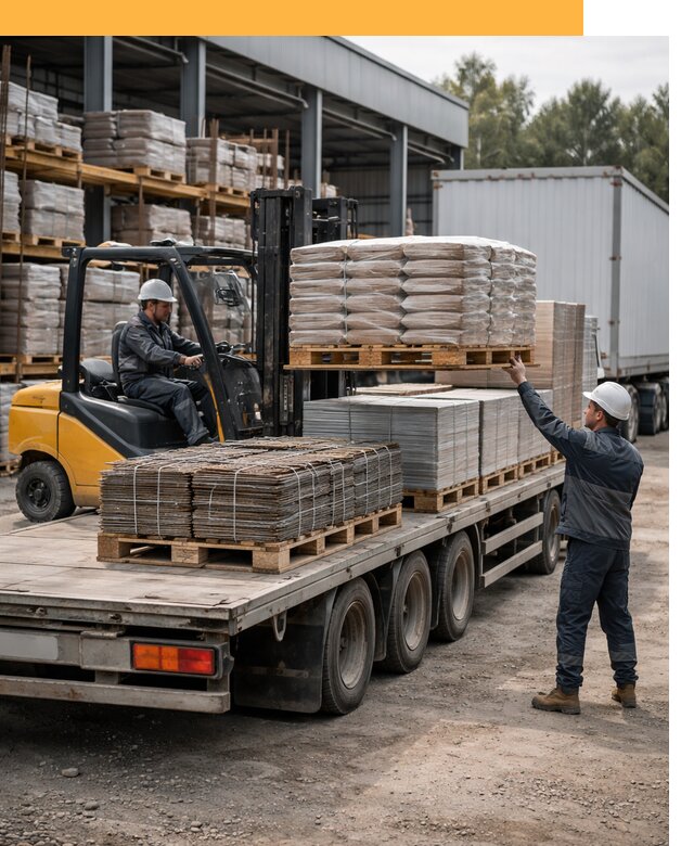 Перевозка строительных материалов по миру от 5597 руб