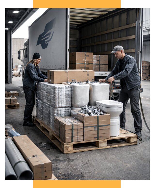 Перевозка сантехники под ключ от 1832 р. | СетСервис-Блк