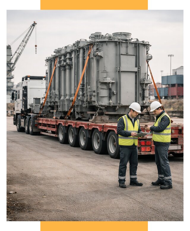 Перевозка негабаритных грузов под ключ от 122124 р., СетСервис-Блк