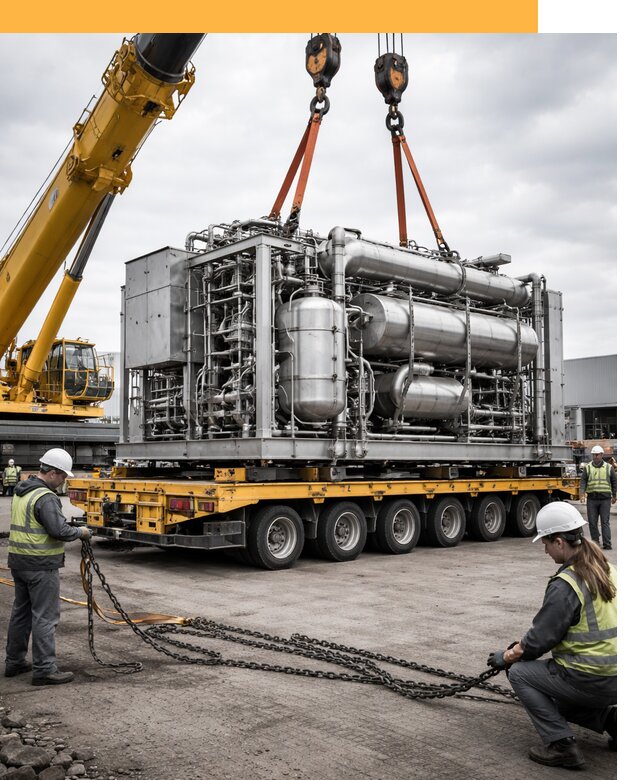 Перевозка тяжеловесных грузов по миру от 152655 руб