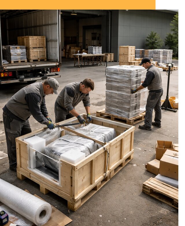 Перевозка выставочных грузов по миру от 25443 руб за м2 с таможней