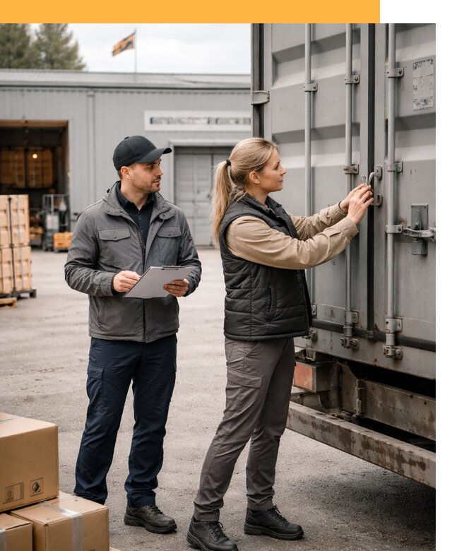 Доставка грузов через Прибалтику от 28496 руб/м3 с таможней