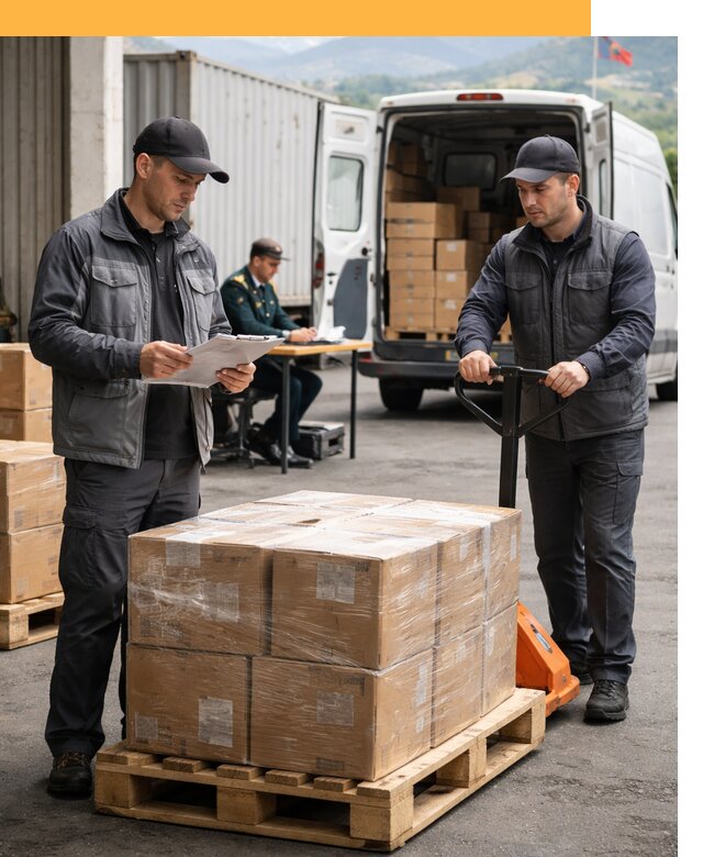 Доставка грузов через Армению, быстрая таможенная очистка от 25443