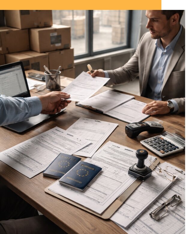 Таможенное оформление грузов из Европы от 8650 руб