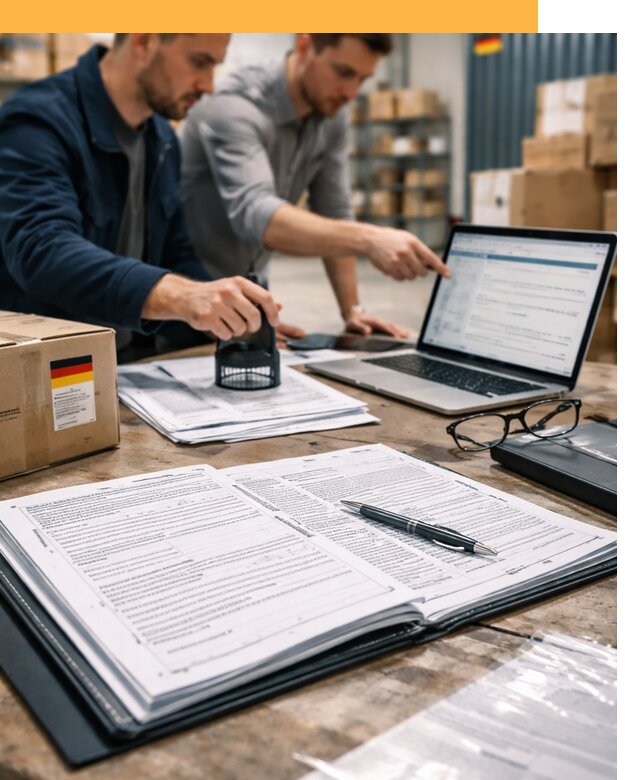 Таможенное оформление грузов из Германии от 9159 руб.