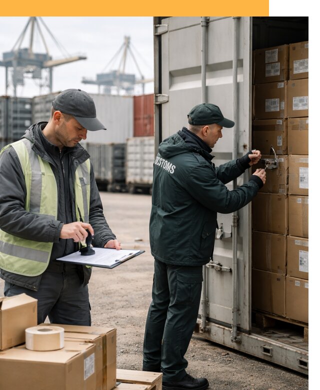 Организация таможенного транзита грузов через границу от 7633 руб