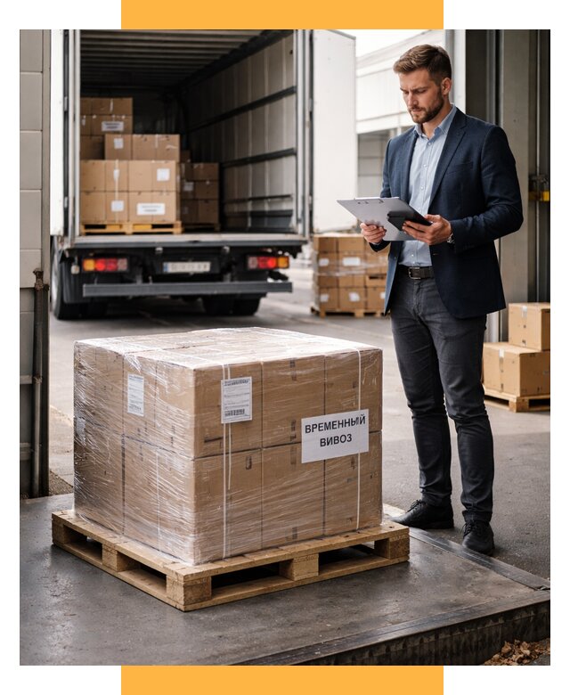 Временный вывоз товаров под ключ от 8142 р. | СетСервис-Блк