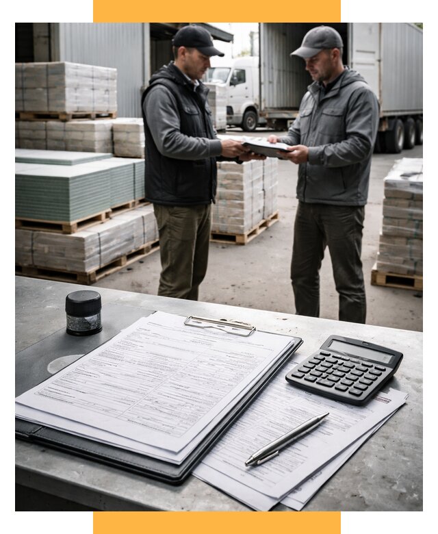 Таможенное оформление стройматериалов от 8650 р. | СетСервис-Блк