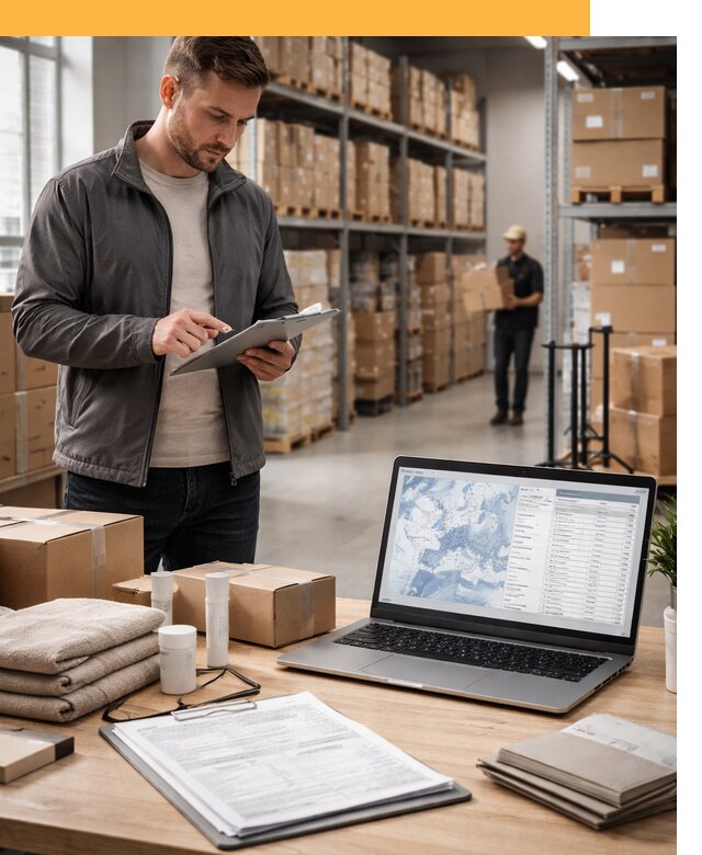 Закупка товаров в Европе под ключ: доставка, таможня от 7633 руб