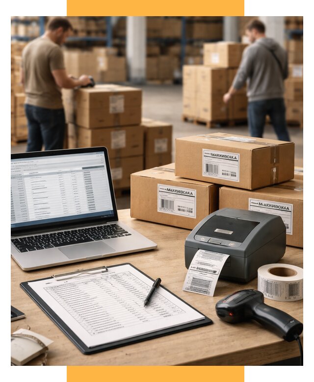 Маркировка импортных товаров от 4580 р. под ключ, СетСервис-Блк